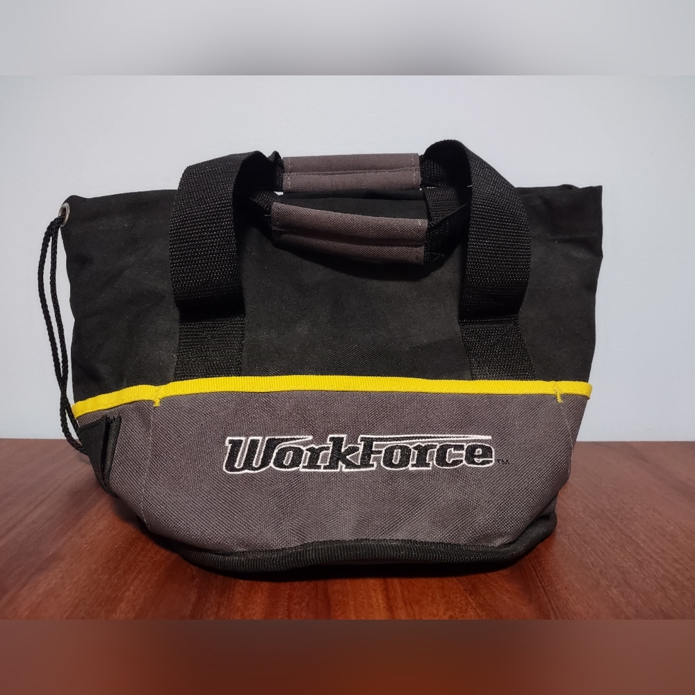Workforce Black and Yellow Men's Tool Bag